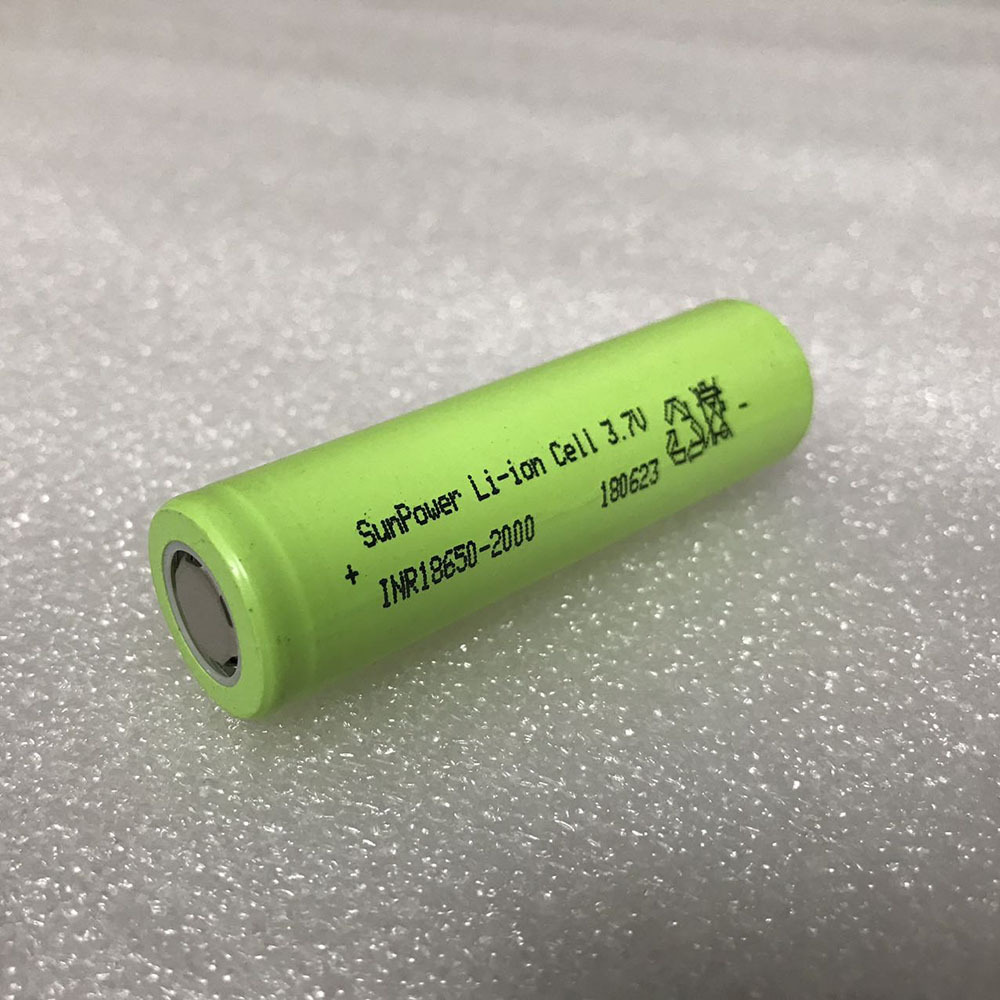 18500 18490 Li Ion Battery 1200mah 1400mah 1600mah 1900mah 2000mah 3.7v Li-ion Rechargeable Batteries Akku