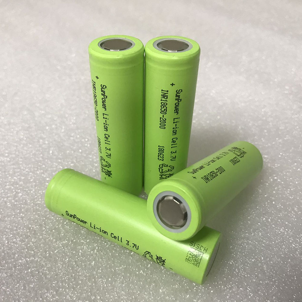 18500 18490 Li Ion Battery 1200mah 1400mah 1600mah 1900mah 2000mah 3.7v Li-ion Rechargeable Batteries Akku