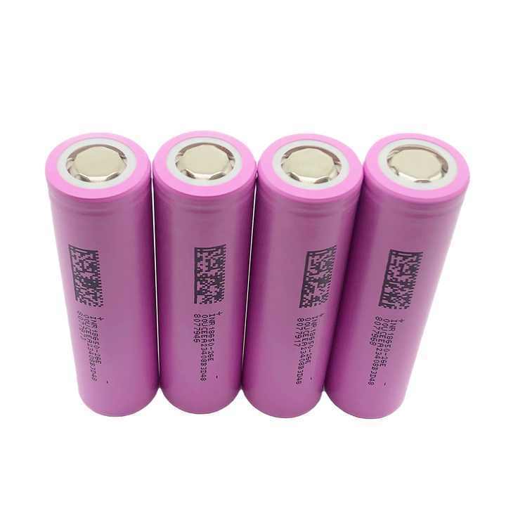 Rechargeable 18650 Cell Lithium Ion Battery 3.7v 1200mah 3500mah Li Ion Battery For 48v Electric Bike Flashlight /scooters