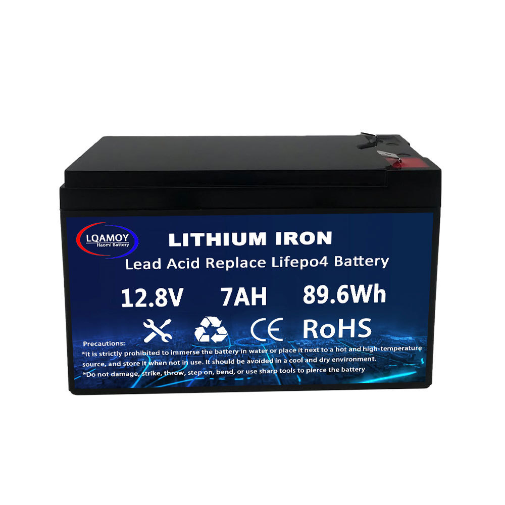 Lithium Battery 12.8v 7ah 8ah 12ah 20ah With Lead Acid Battery Case Used For Charging Electric Bike,Car,Forklift From China