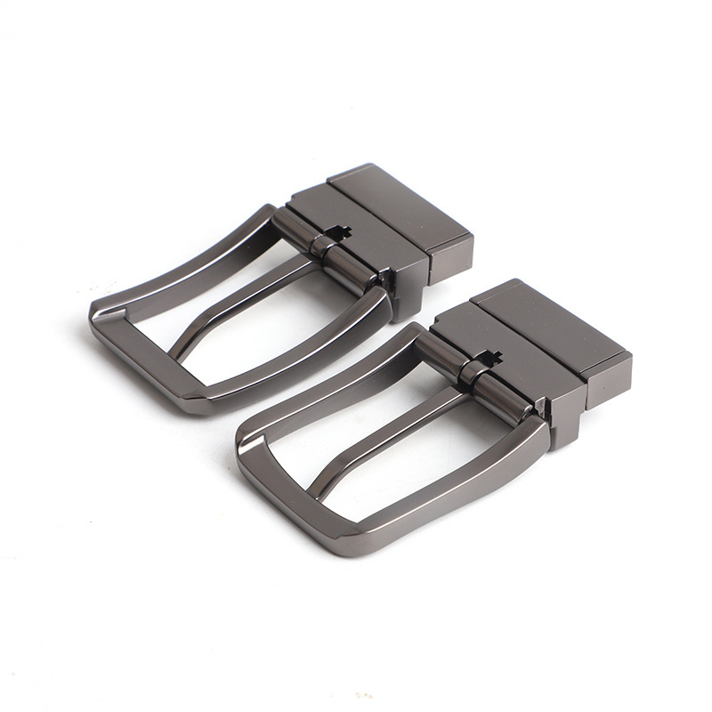 Male Classical Business pin custom zinc alloy Steel Belt Buckle