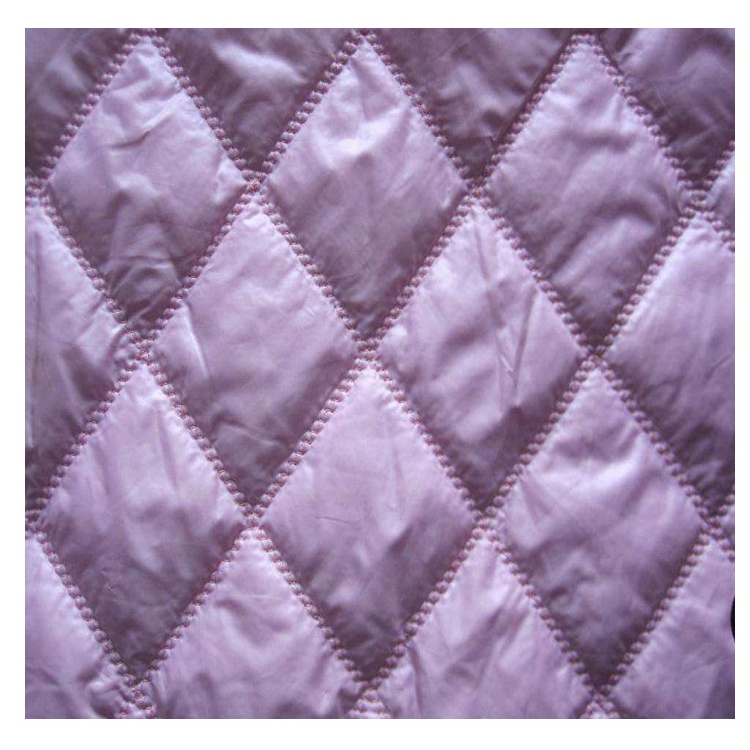 2020 fashion quilted double-side nylon quilting fabric with soft polyester padding for winter coat