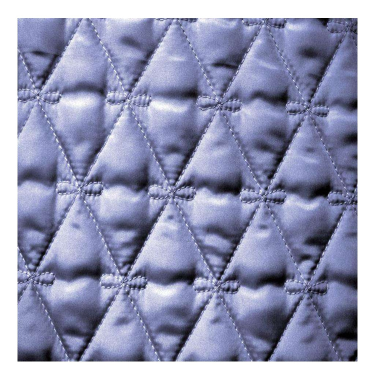 2020 fashion quilted double-side nylon quilting fabric with soft polyester padding for winter coat