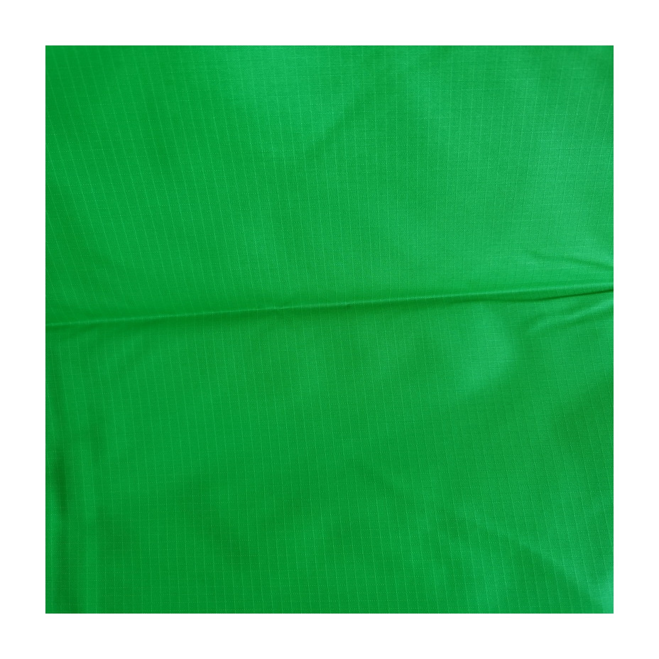 Waterproof Green 210T 70D Nylon Ripstop Outdoor Jacket Hammock Bag Fabric with PU Coated