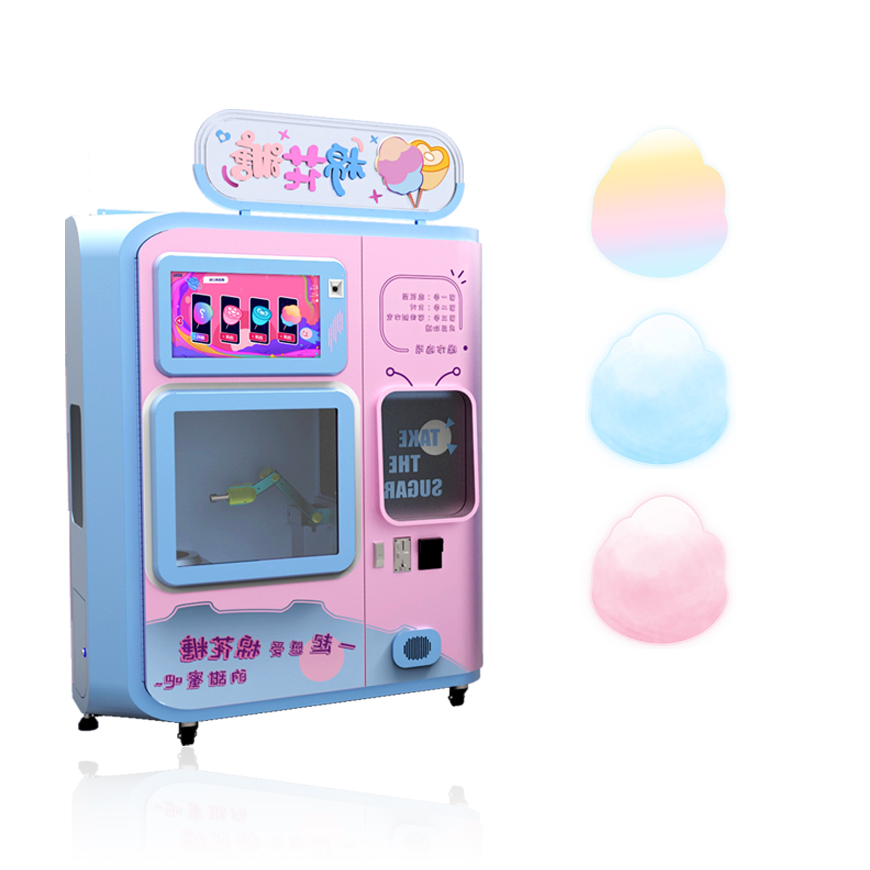 Cheap Snack Chinese Lollipop Sweet Vending Making Machines Equipment For Business