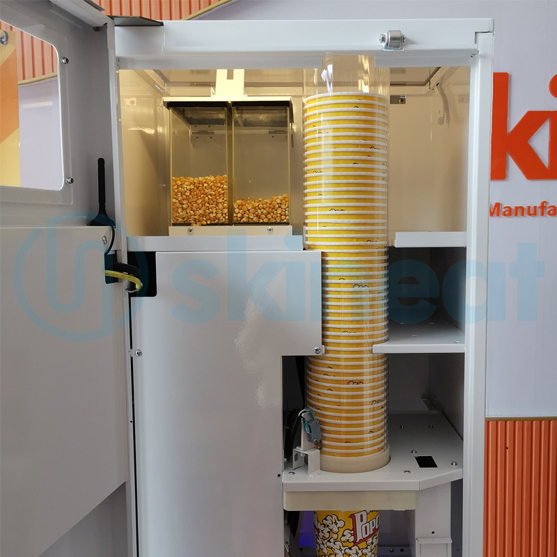 Large Capacity Automatic Industrial Commercial Ball Shape Popcorn Vending Machine