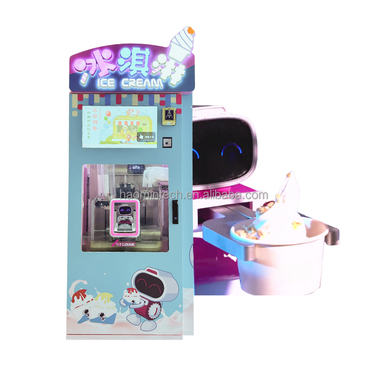 Fully Automatic Ice Cream Machine 24 hours service Good For Business