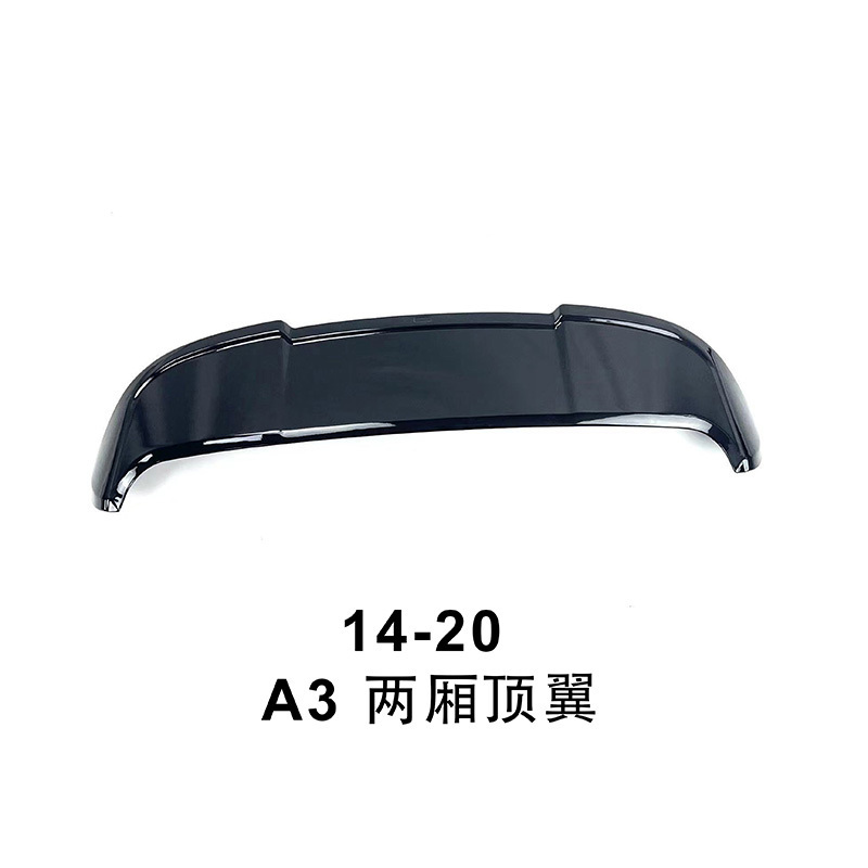 Car Spoiler Universal Trunk Abs Hatchback Car Roof Wing Spoiler For Audi A3 2014-2020