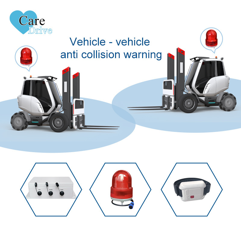 Proximity alarm avoidance warning system for Forklift and personnel usage vehicle