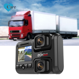 CareDrive Newest Car Dvr Video Recorder 3 Channel 4K Dash Cam Front And Rear And Inside 2 Inch Dash Cam 4K Wifi Gps Night Vision