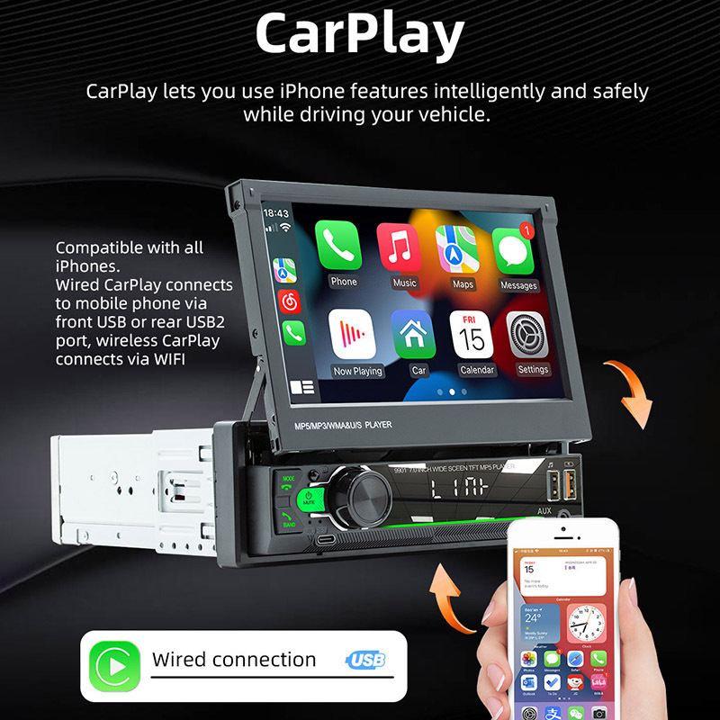 CareDrive Cheap Price Autoradio Car Mp5 Player Manual Phone-Link