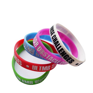 High Quality Custom Rubber Wristband Silicone Bracelet Wrist Band