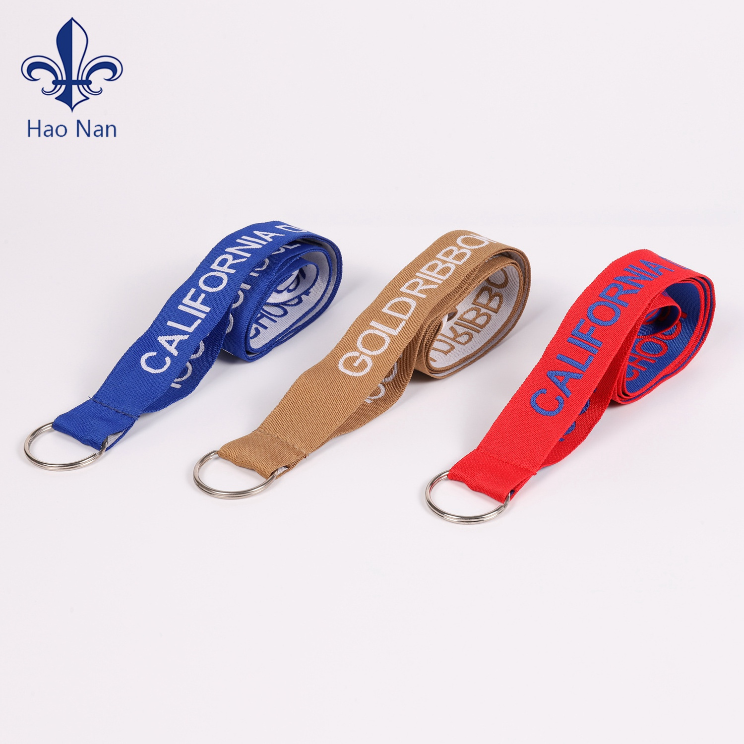 Custom Logo Conference Lanyard Concert Jacquard Lanyard Keyhanger For Id Badge