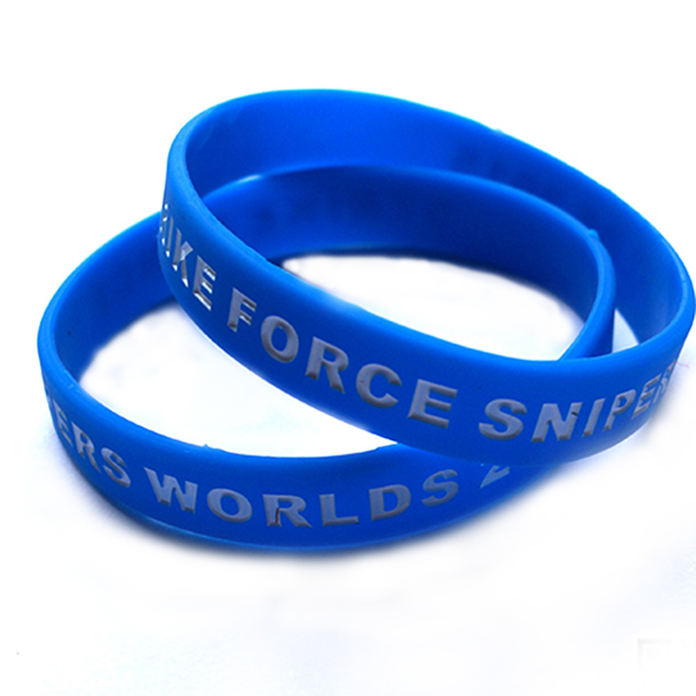 High Quality Custom Rubber Wristband Silicone Bracelet Wrist Band