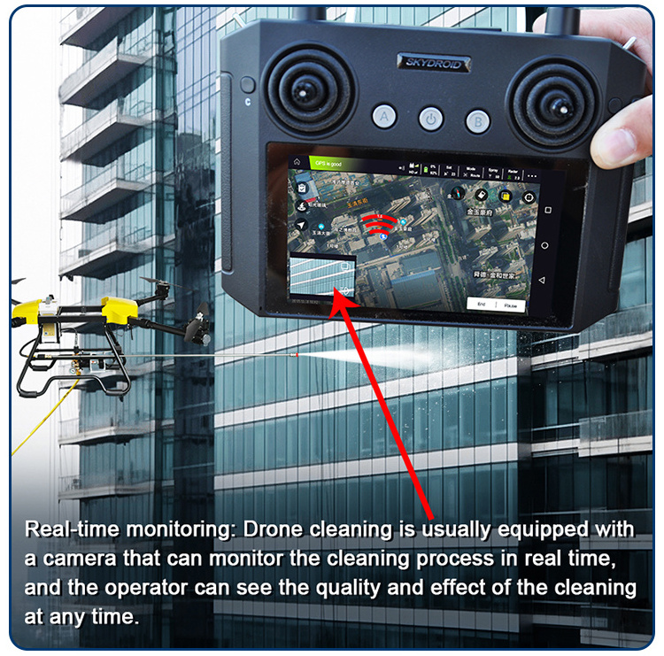 Joyance cleaning drone window cleaning and building cleaning drone UAV