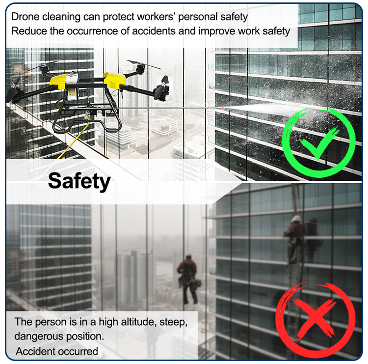 Joyance cleaning drone window cleaning and building cleaning drone UAV