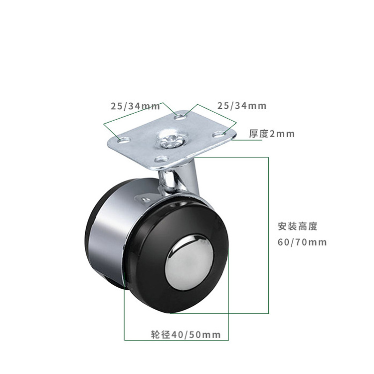 Foshan caster manufacturer 1.5 