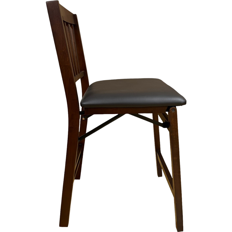 Convenient  practical high-quality PU cushion restaurant counter chair modern simple home wooden foldable counter chair