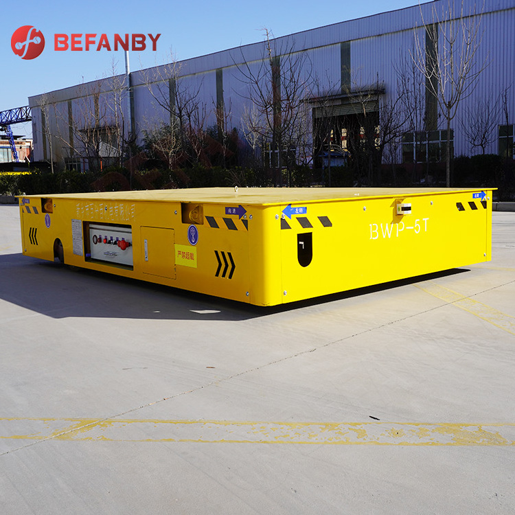 150 Tons heavy duty customized steerable norail transfer cart