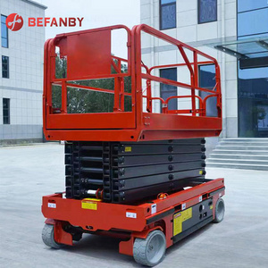 Building construction 4-22m self-propelled electric mini scissor lift