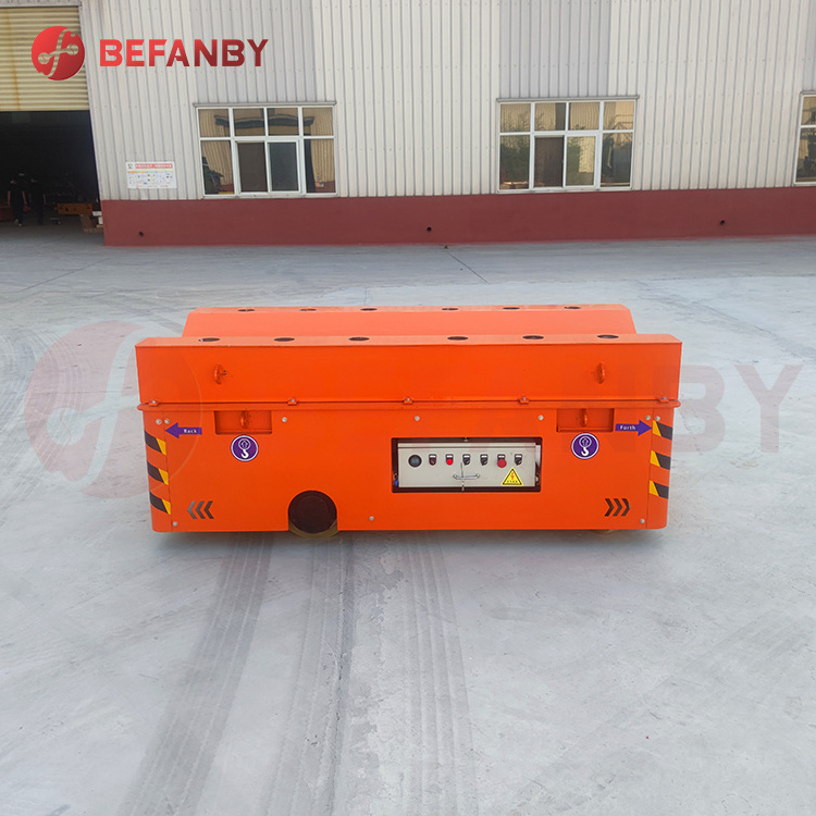 China steerable industrial battery powered material handling trackless electric steel coil transfer cart