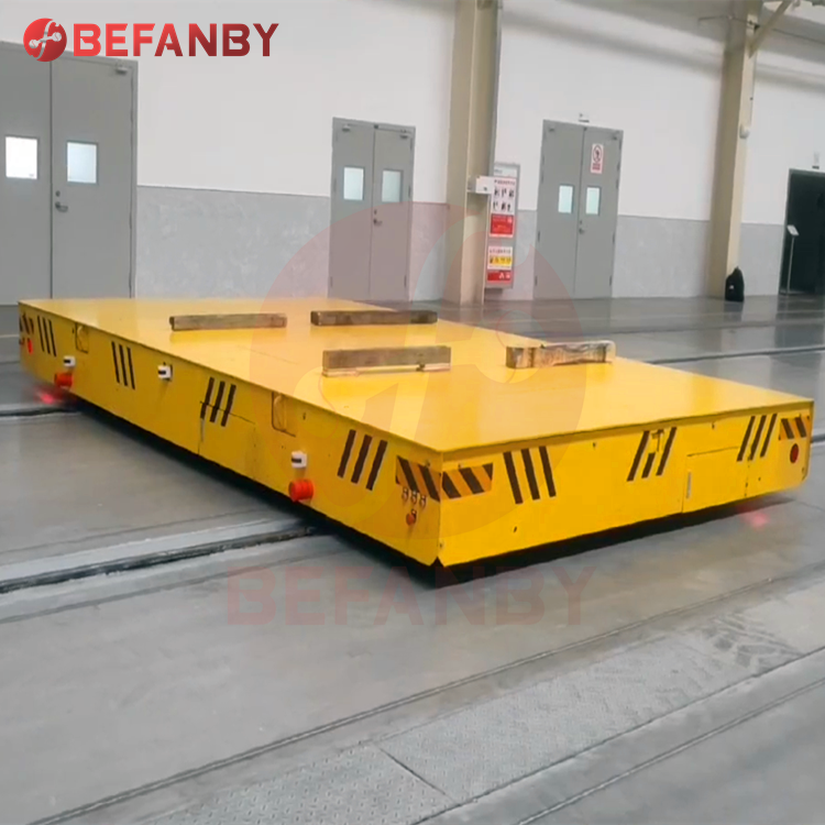 CE certificated crane tracks use transfer 50t aluminium bar electric cast steel wheel rail wagon