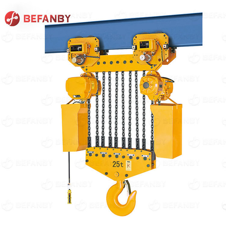 Strong universality lifting hoist with trolley 2 ton nitchi electric chain hoist