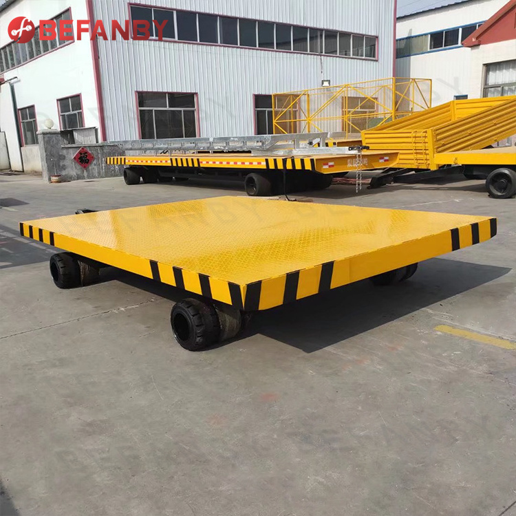 Heavy duty 20 ton industrial transport flatbed platform full low bed trailer