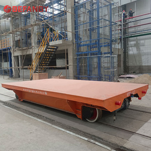 90 Ton assemble line electric railroad transfer cart for sale