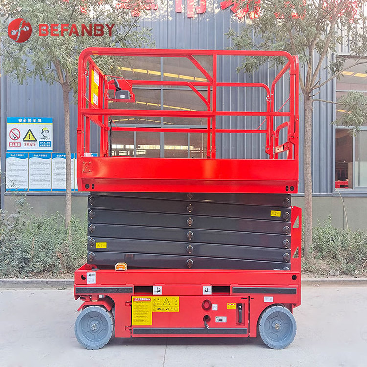 Building construction 4-22m self-propelled electric mini scissor lift