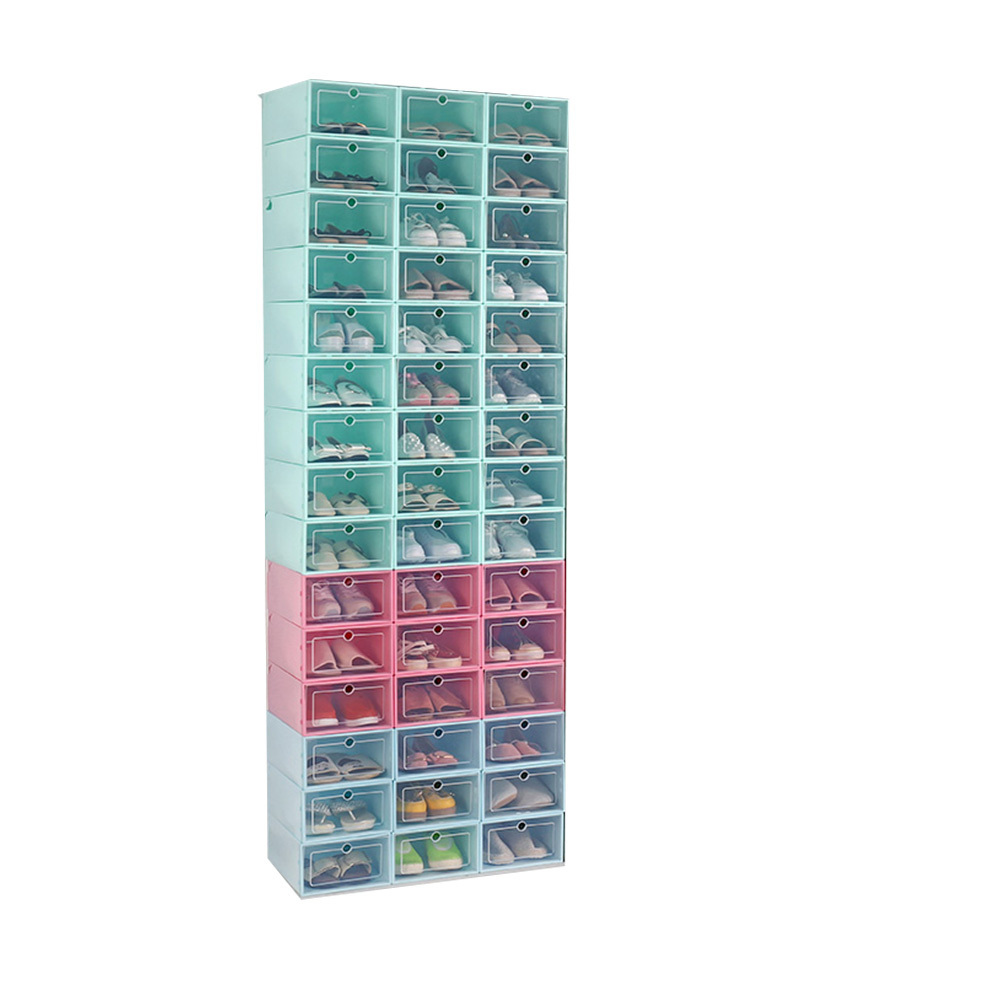 Eco-Friendly Plastic Storage  Wholesale Pp Shoe Packaging Box, Top Sale Small Plastic Basket Custom Shoe Box