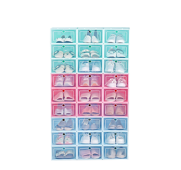 Eco-Friendly Plastic Storage  Wholesale Pp Shoe Packaging Box, Top Sale Small Plastic Basket Custom Shoe Box