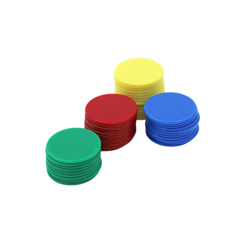 35MM round Plastic Casino Poker Chips for Gaming