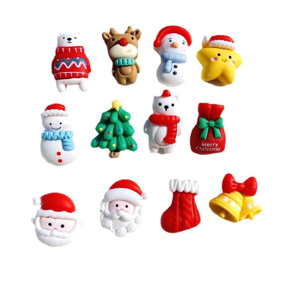 2023 new arrival Christmas shoe charms Shoes Decoration Cute Cartoon Garden Shoes DIY Accessories