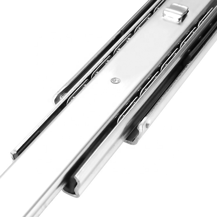 YABELY Bottom Mount 53Mm Toolbox Canopy Drawer Slides Heavy Duty For Kitchen Cabinet Guida Per Cassett Locking Rails Out Slide