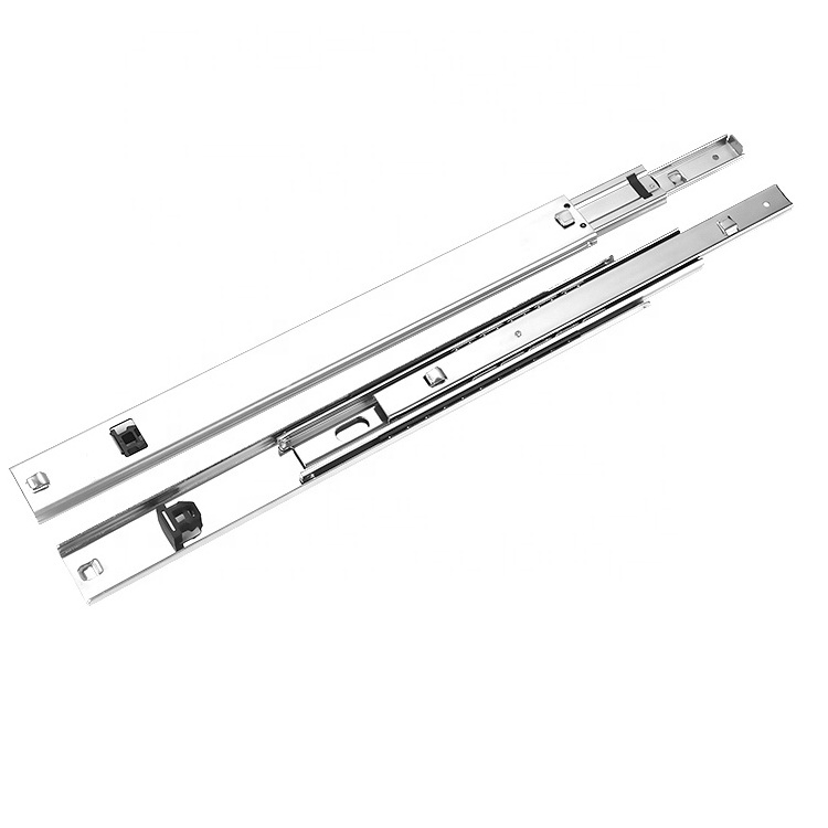 YABELY Bottom Mount 53Mm Toolbox Canopy Drawer Slides Heavy Duty For Kitchen Cabinet Guida Per Cassett Locking Rails Out Slide