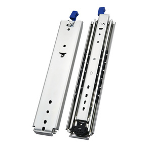 200KG Loading 76MM Ball Bearing Telescopic RV camping best drawer slide two way Long Heavy Duty Drawer Slides