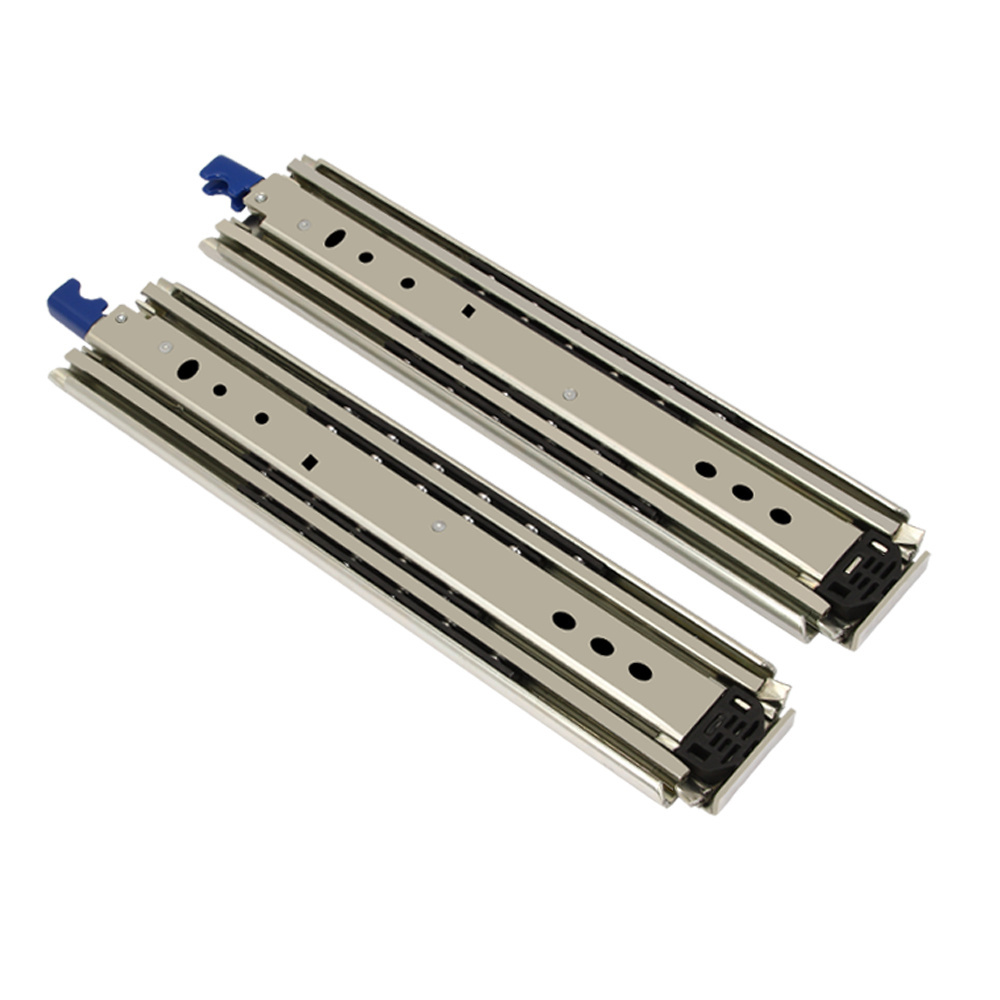 Stainless Steel 76mm Heavy Duty Locking Slides Drawer Slides Heavy Duty Industrial Slides