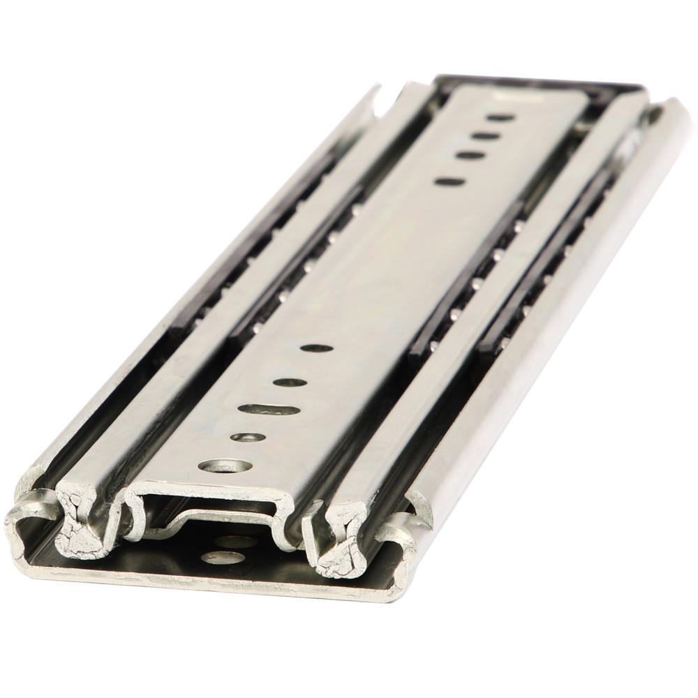 Stainless Steel 76mm Heavy Duty Locking Slides Drawer Slides Heavy Duty Industrial Slides