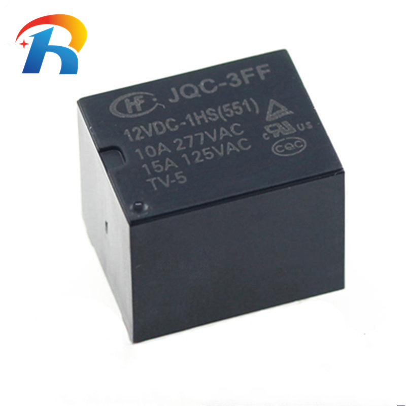 New Original HONGFA RELAY JQC-3FF-012-1HS JQC-3FF-005-1HS JQC-3FF-009-1HS JQC-3FF-024-1HS JQC-3FF-012-1HS 12A125VAC Relay