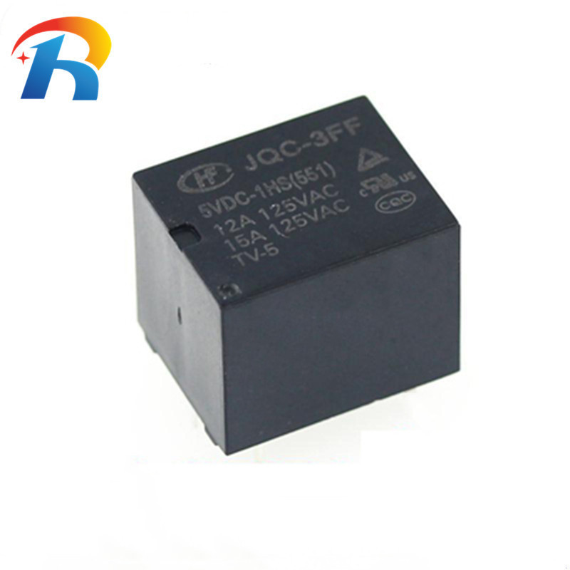 New Original HONGFA RELAY JQC-3FF-012-1HS JQC-3FF-005-1HS JQC-3FF-009-1HS JQC-3FF-024-1HS JQC-3FF-012-1HS 12A125VAC Relay