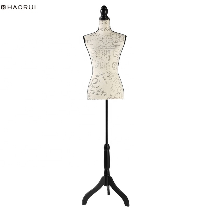 Velvet Fabric Upper Body Mannequin Clothes Hanger Torso  display mannequin female  Stylish woman  Mannequins