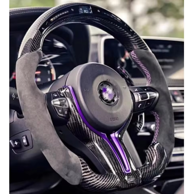 HOT SALE Genuine f10 f30 m steering wheel for all BMW f32 f86 modified button LED racing track model carbon fiber steering wheel