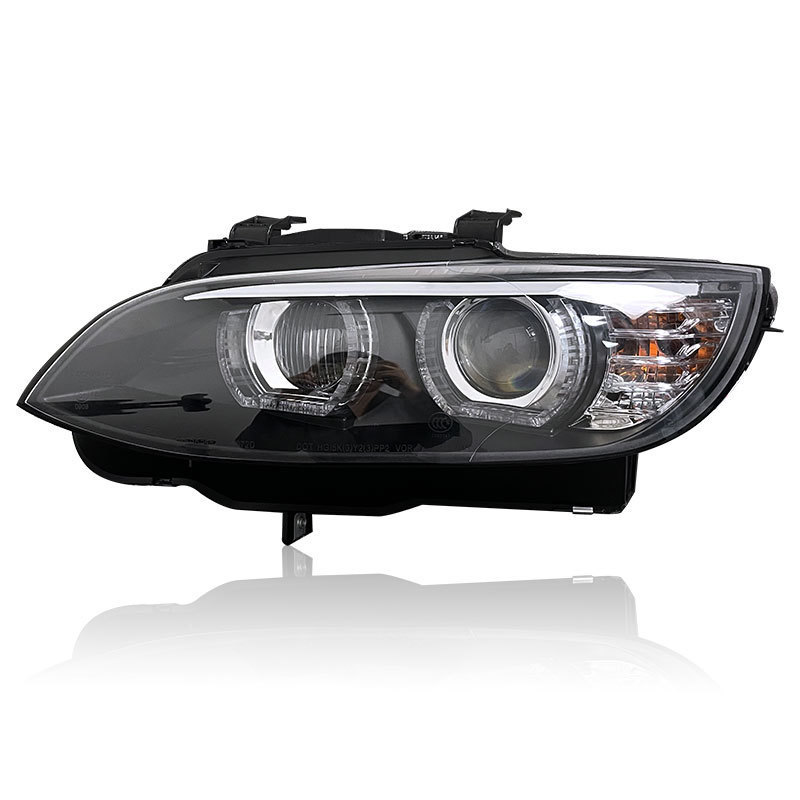 Suitable for BMW E92 headlight assembly 330 335 M3 modified LED angel eye lens xenon headlight E93