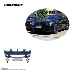 E60 bodykit accessories for bmw 5 series e60 body kit m sport modified M5 Upgrade M5 front and rear bumper side skirt grille