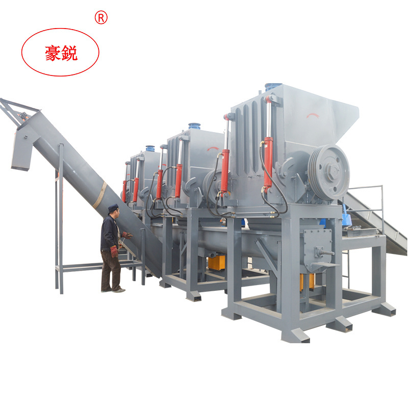 waste PET plastic bottle crusher machine for recycling line machine