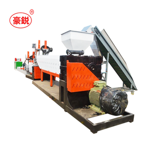 PP PE PET PS ABS plastic pelletizing  machine pellet machine two stage plastic recycling machine