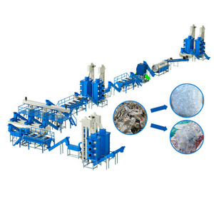 Waste plastic recycling machine pet recycling plastic line pet bottle recycling machine