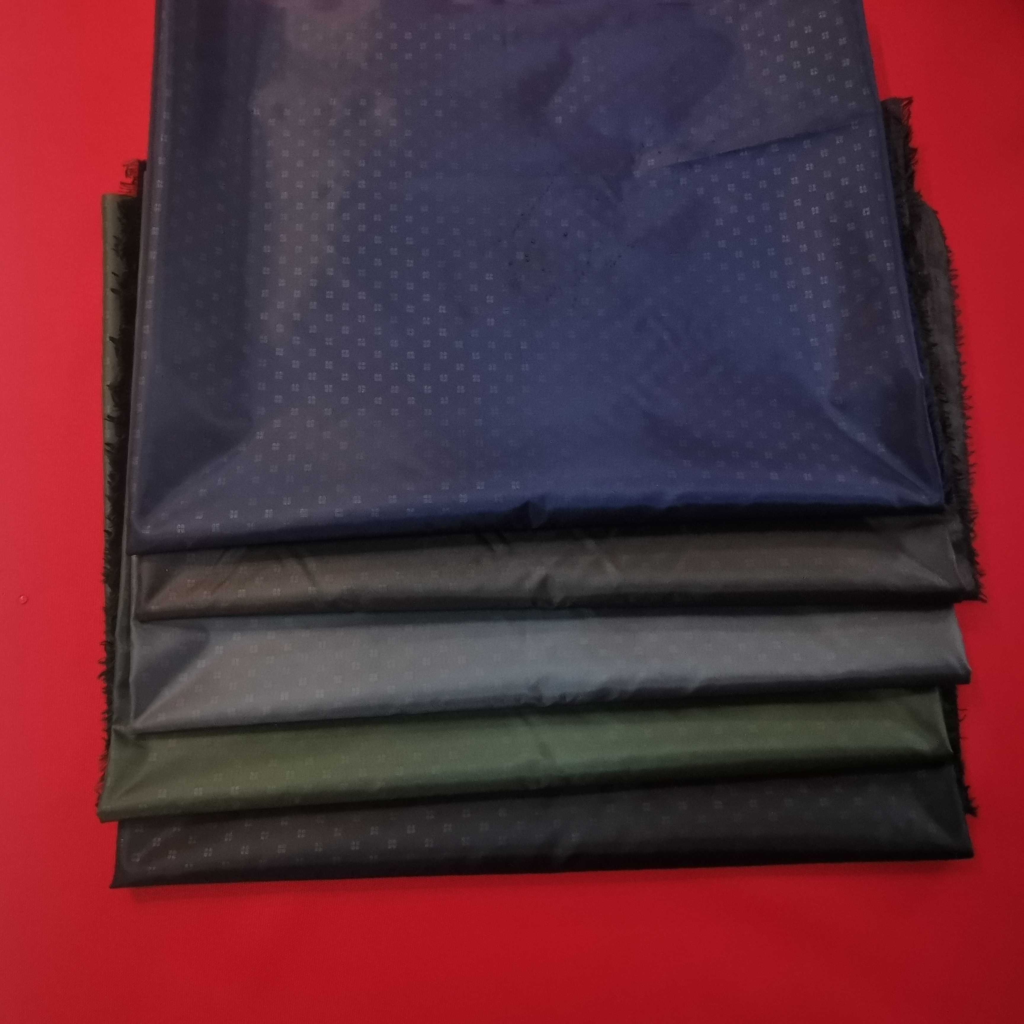 Printed Waterproof 100% Polyester Embossed Pa Coated 170t 180t 190t Taffeta Lining Fabric