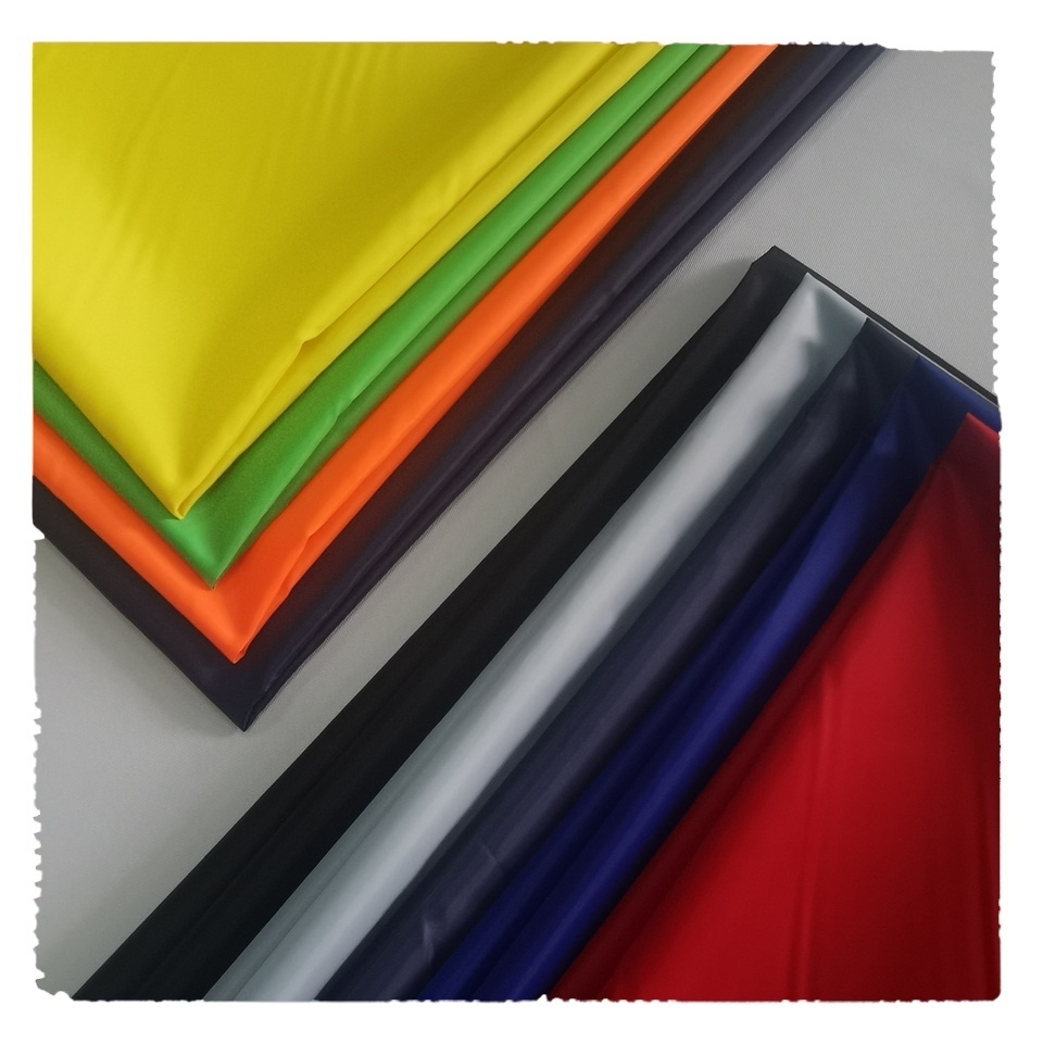 China Professional Factory Made Polyester Taffeta 170T 190T 210T Waterproof Weaving Taffeta Inner Lining Fabric